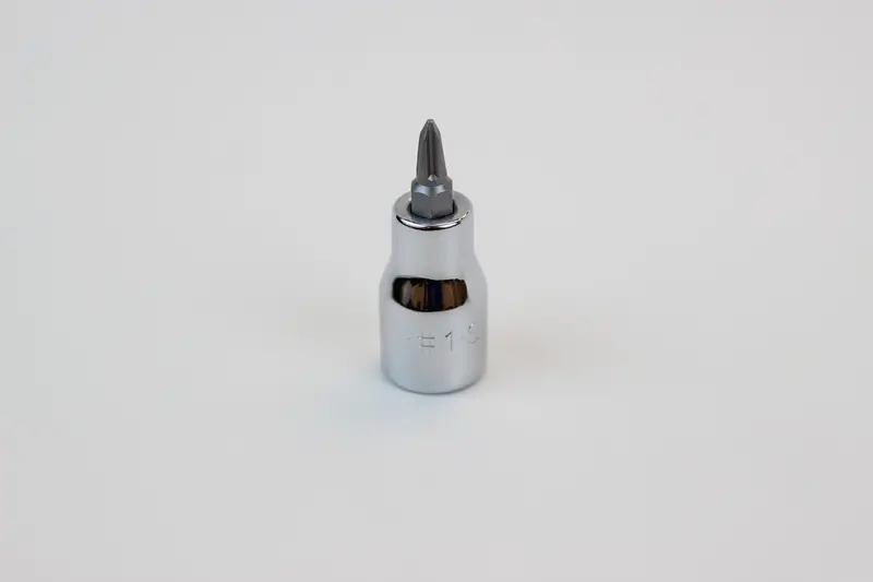 3/8″ Drive Phillips Bit Socket – #1 Chrome Finish