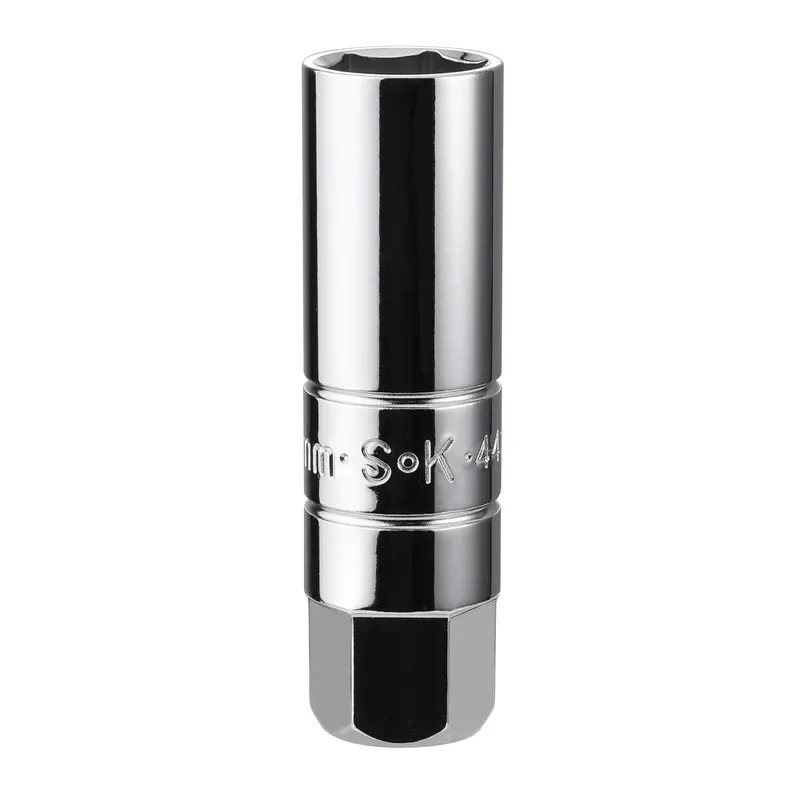 3/8″ Drive Spark Plug Socket: 14mm 6-Point Non-Magnetic Ceramic-Coated Socket