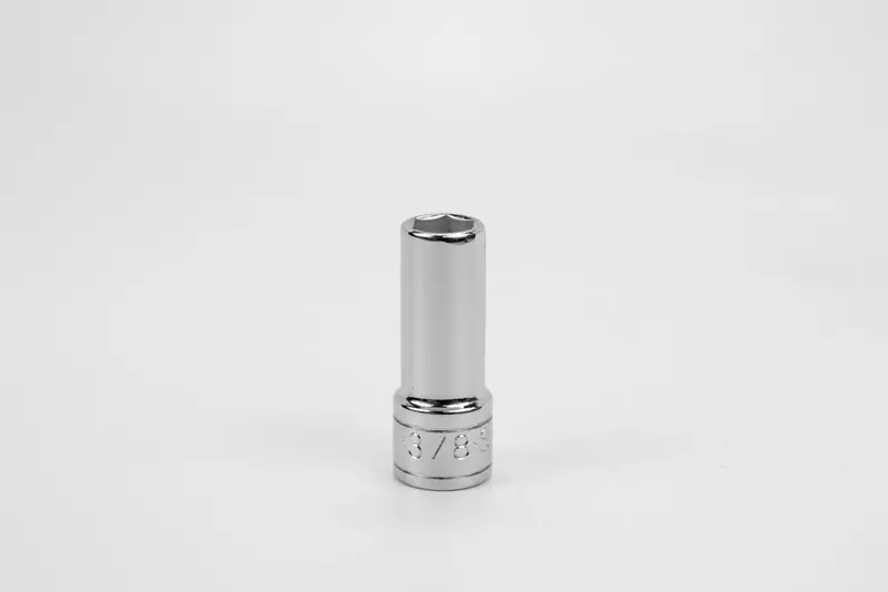 3/8-Inch Deep Chrome Socket – 3/8-Inch Drive, 6-Point Fractional