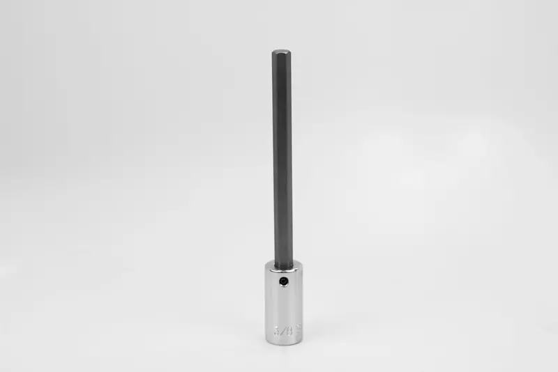 3/8″ Long Hex Chrome Bit Socket for 1/2″ Drive