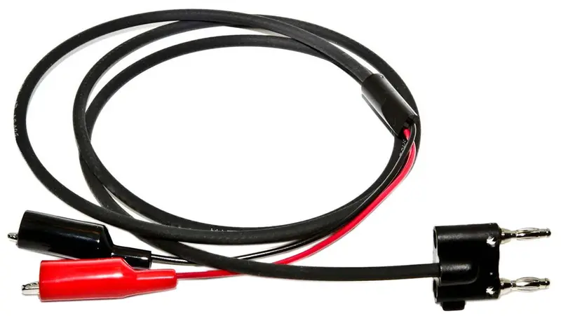 3-Foot Dual Banana to Alligator Clip Test Lead Set