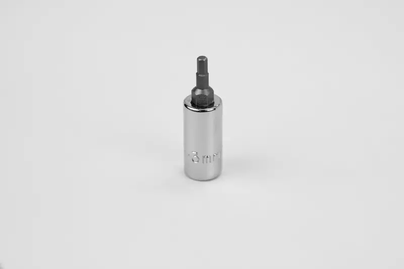 3 mm Hex Bit – 1/4″ Drive Chrome Socket