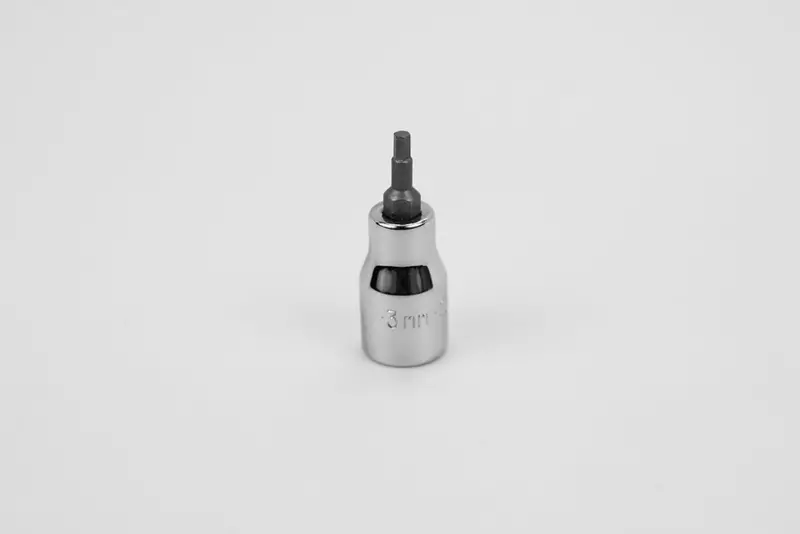 3 mm Hex Chrome Bit Socket – 3/8″ Drive