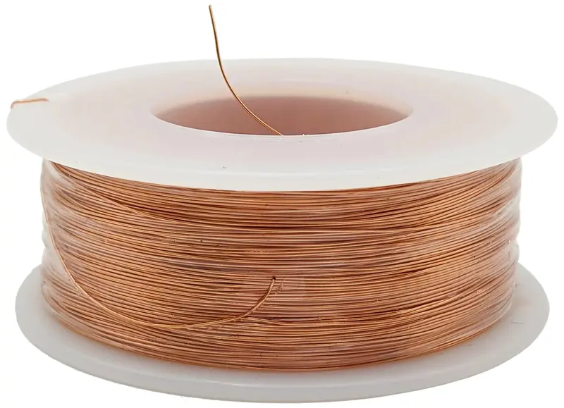 30 AWG Enameled Copper Magnet Wire – 1/4 lb Spool (~775 ft)