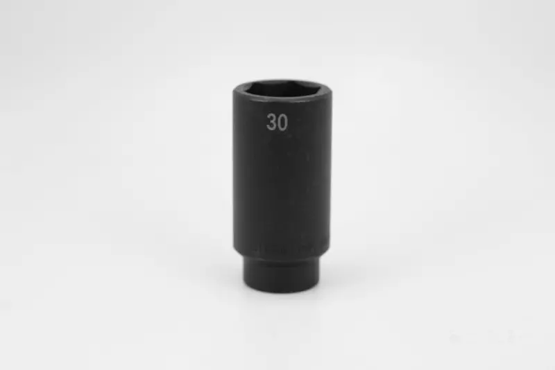 30 mm Compact-Depth 1/2″ Drive 6-Point Metric Impact Socket