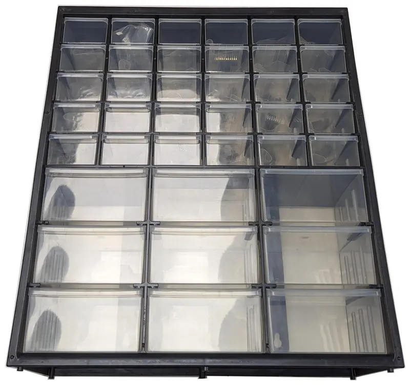 300-Piece CD4000 Series CMOS IC Kit – 25 Logic IC Types, Pre-Sorted in Modular Electronic Storage Case