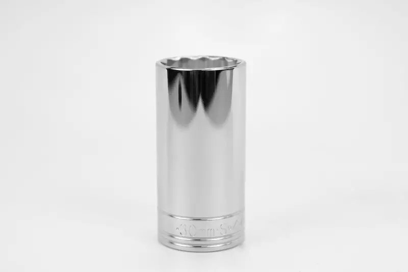 30mm 1/2″ Drive 12-Point Deep Metric Chrome Socket