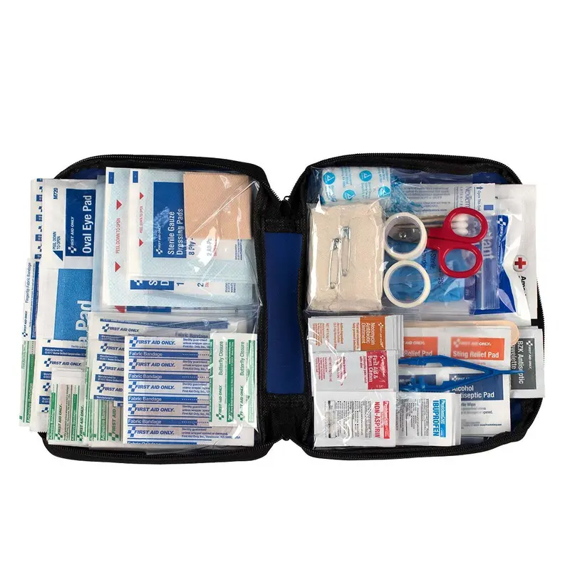 312-Item Comprehensive First Aid Kit – Wall-Mount or Portable Use