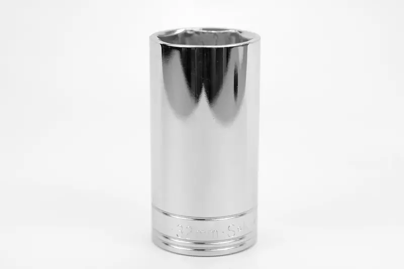 32 mm 6-Point Deep Chrome Socket – 1/2″ Drive, Metric