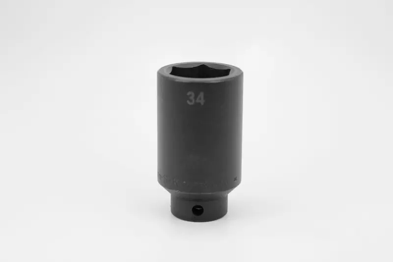 34 mm Heavy-Duty 1/2″ Drive 6-Point Metric Impact Socket