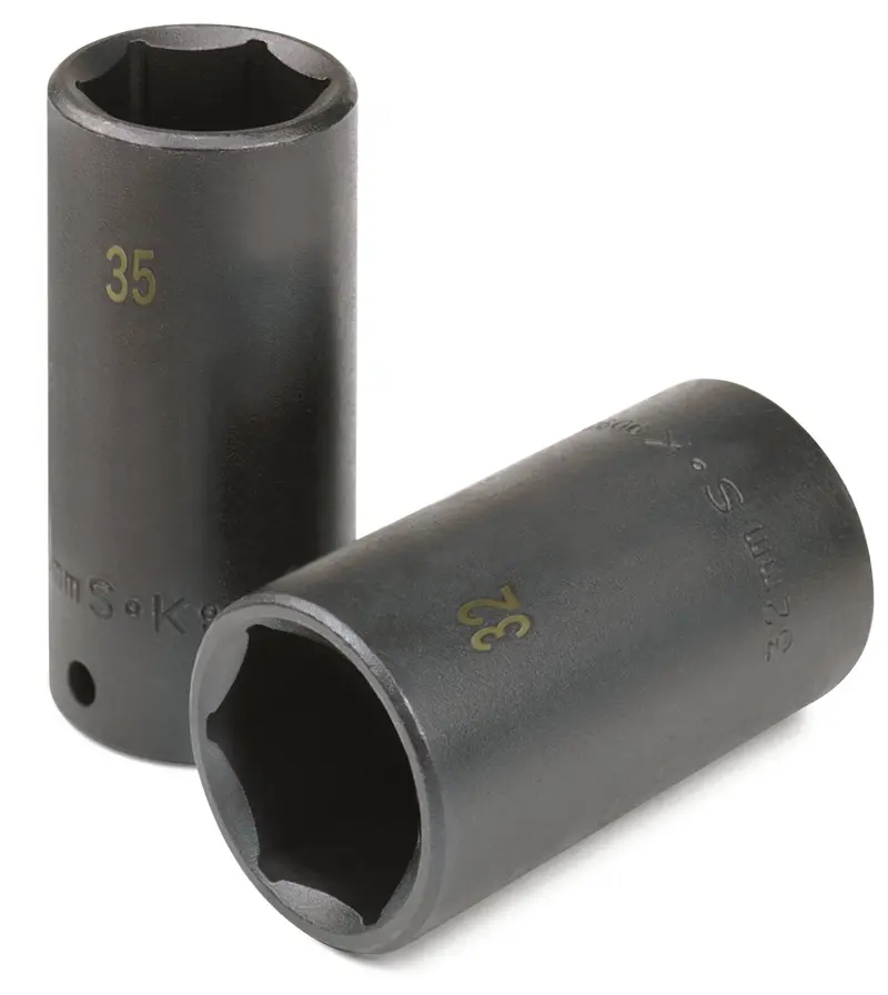 35 mm Extra-Deep 1/2″ Drive 6-Point Metric Impact Socket