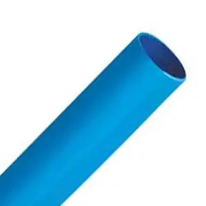 3M Blue Polyolefin Heat Shrink Tubing – 3/16″ Expanded ID, 100 ft Roll