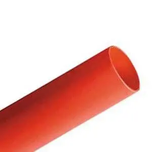 3M Red Polyolefin Heat Shrink Tubing – 1/16″ Expanded ID, 100 ft Roll