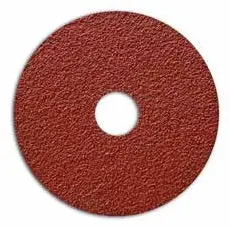 4.5-Inch x 7/8-Inch Aluminum Oxide Resin Fiber Sanding Discs — 60 Grit (25-Pack)