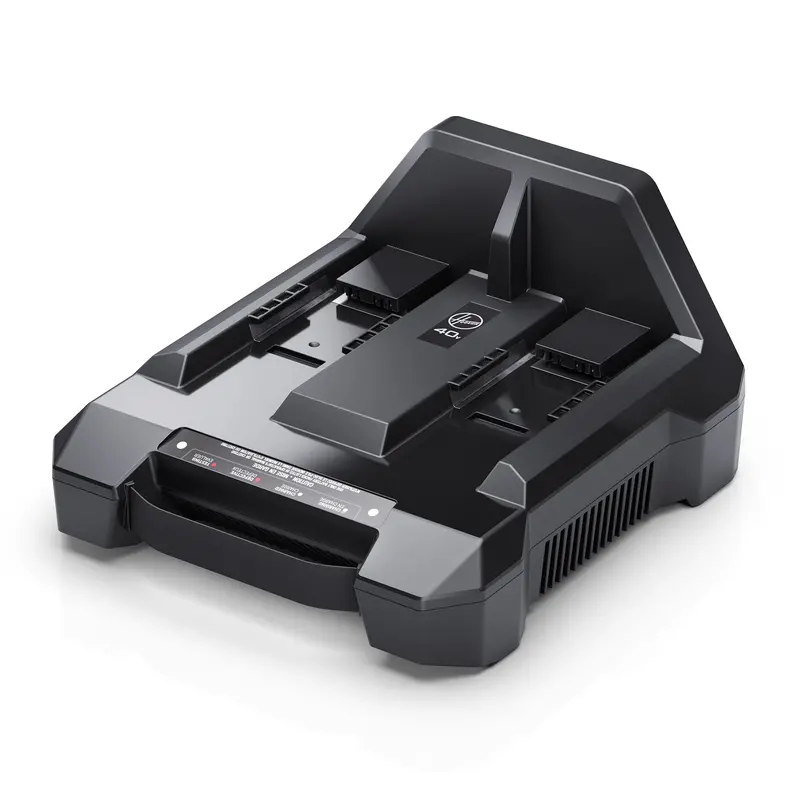 40V Dual-Bay Charging Station for Commercial Fleets