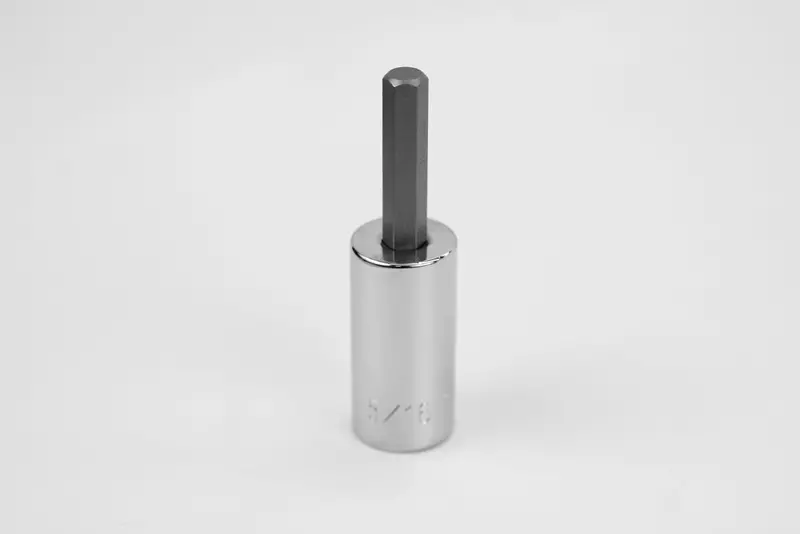 5/16″ Hex Chrome Bit Socket — 1/2″ Drive
