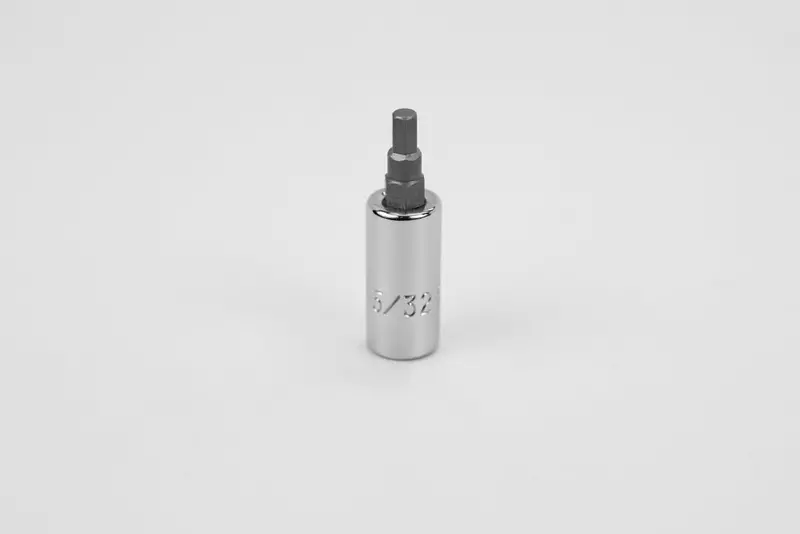 5/32″ Hex Bit – 1/4″ Drive Chrome Socket