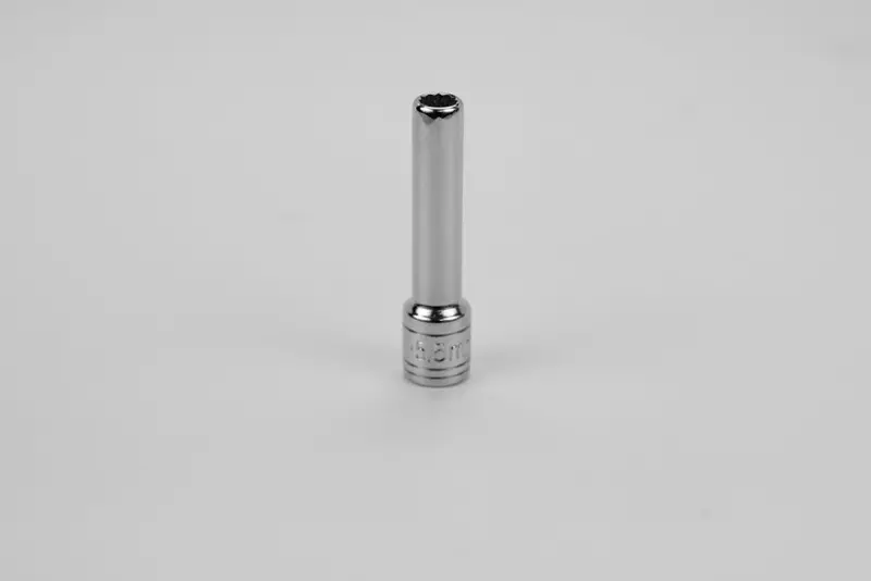 5.5 mm 12-Point Deep Chrome Socket – 1/4″ Drive