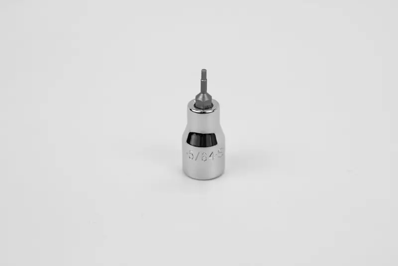5/64″ Hex Chrome Bit Socket — 3/8″ Drive