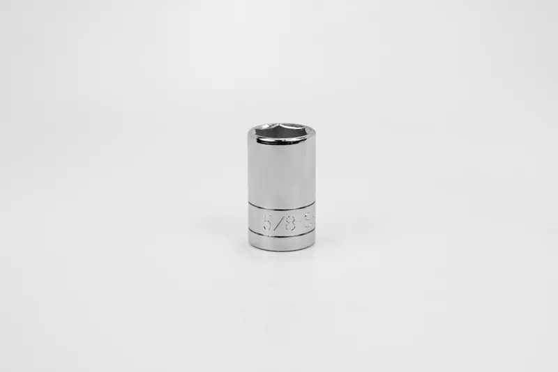 5/8″ 6-Point Standard Chrome Socket — 1/2″ Drive