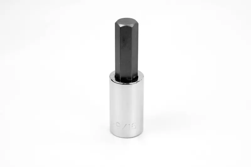 5/8″ Hex Chrome Bit Socket — 1/2″ Drive