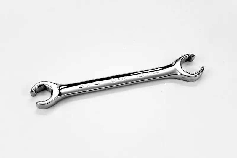 5/8″ × 3/4″ Flare Nut Wrench – Durable Chrome Coating