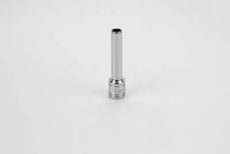 5 mm 12-Point Deep Chrome Socket – 1/4″ Drive