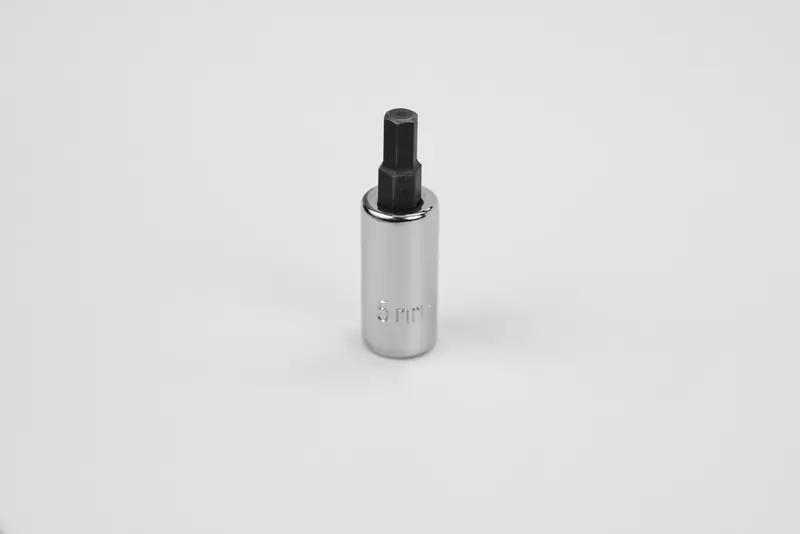 5 mm Hex Bit – 1/4″ Drive Chrome Socket