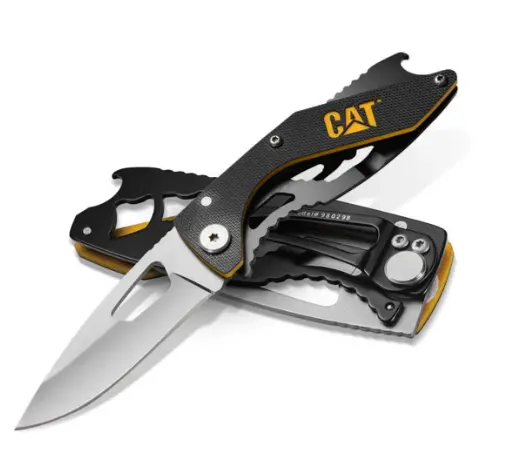 6.25-Inch Skeleton Folding Knife with Bottle Opener