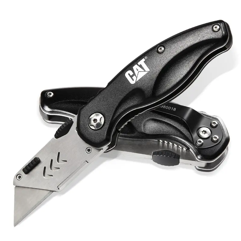 6.375-Inch Folding Utility Blade with Ergonomic Grip