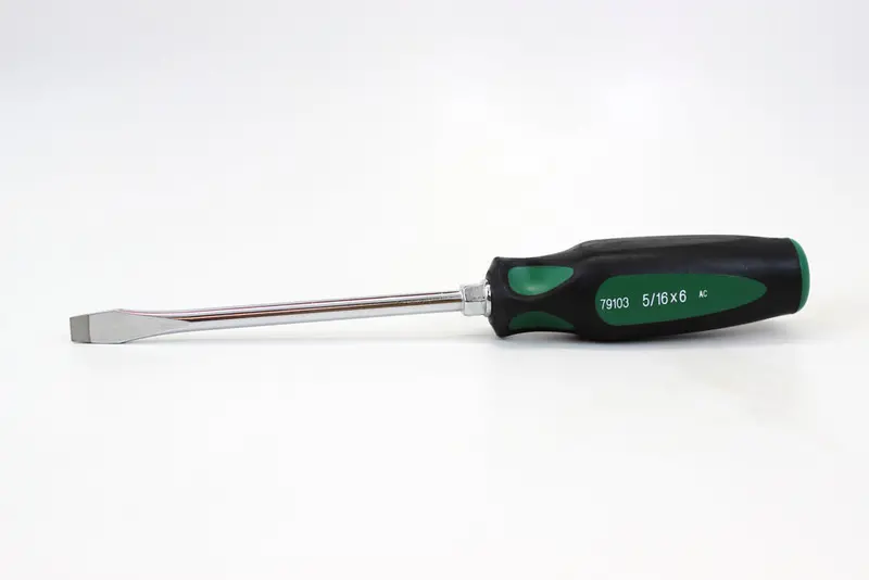 6-Inch 5/16-Inch Drive Keystone Flat-Blade Screwdriver with CushionGrip