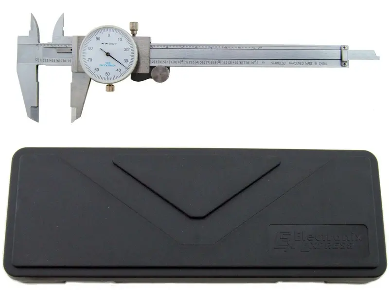 6-Inch Dial Caliper with Utility-Grade Metal Construction