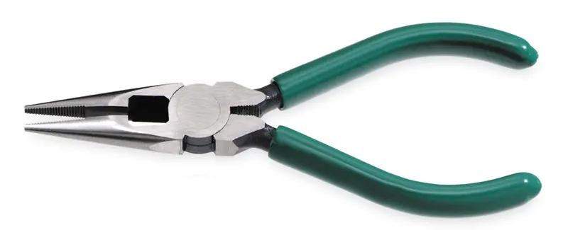 6-Inch Long-Nose Pliers with Built-In Wire Cutter – Compact Utility Tool