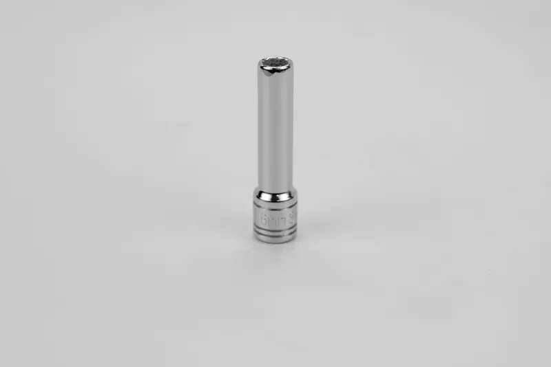 6 mm 12-Point Deep Chrome Socket – 1/4″ Drive
