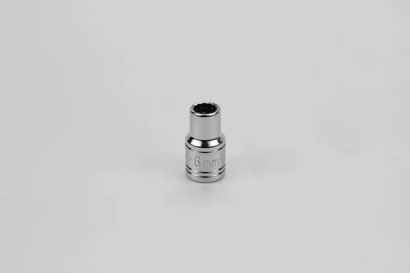 6 mm 12-Point Metric Chrome Socket – 1/4″ Drive