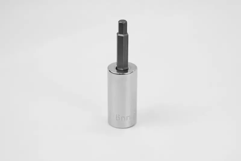 6 mm Hex Chrome Bit Socket – 1/2″ Drive