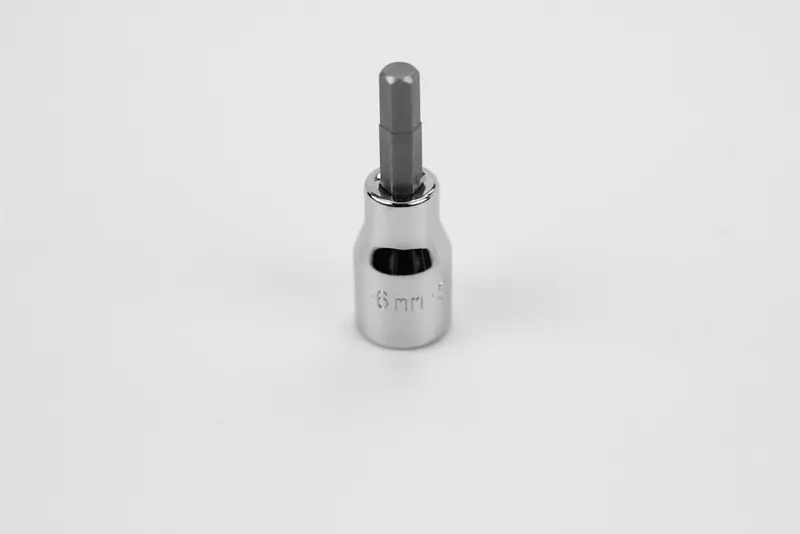 6 mm Hex Chrome Bit Socket – 3/8″ Drive