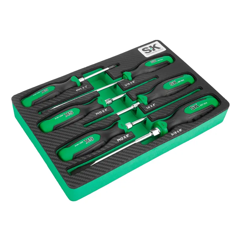 6-Piece Dual-Material Magnetic Combination Screwdriver Set