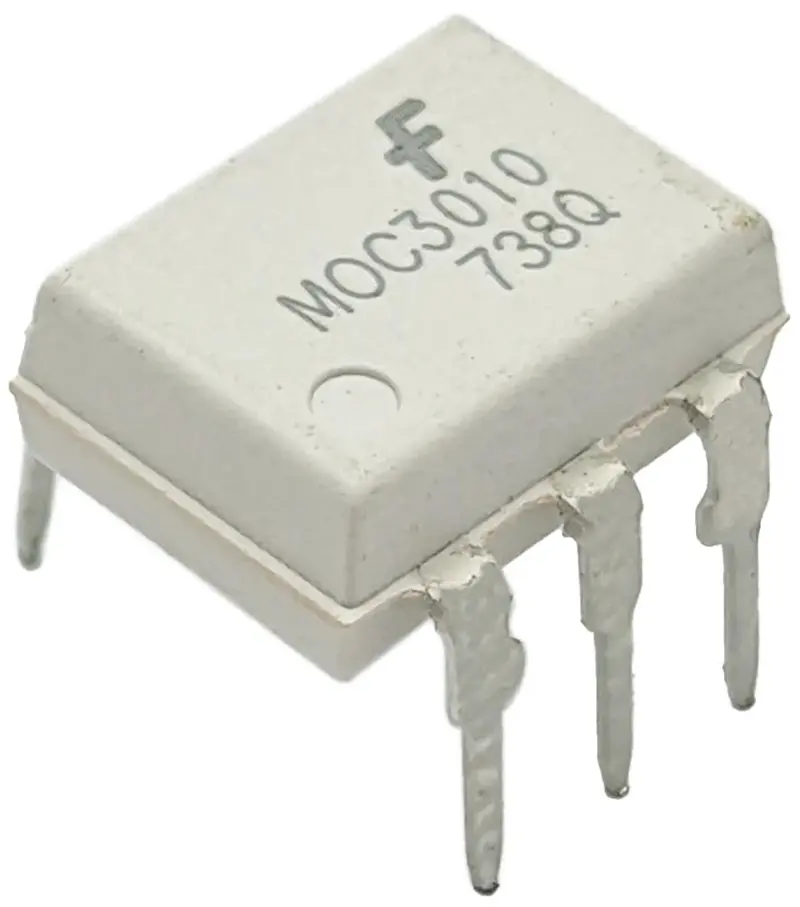 6-Pin Triac-Output Optoisolator – 5300Vrms Isolation