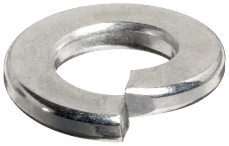 #6 Split Lock Washers – Zinc-Plated Steel, 100 per Box