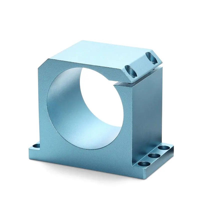 6050 Aluminum Spindle Mount – Open-Box φ65–69mm CNC Router Bracket for Genmitsu PROVerXL 6050 Plus and Compatible Trimmer-Based Systems