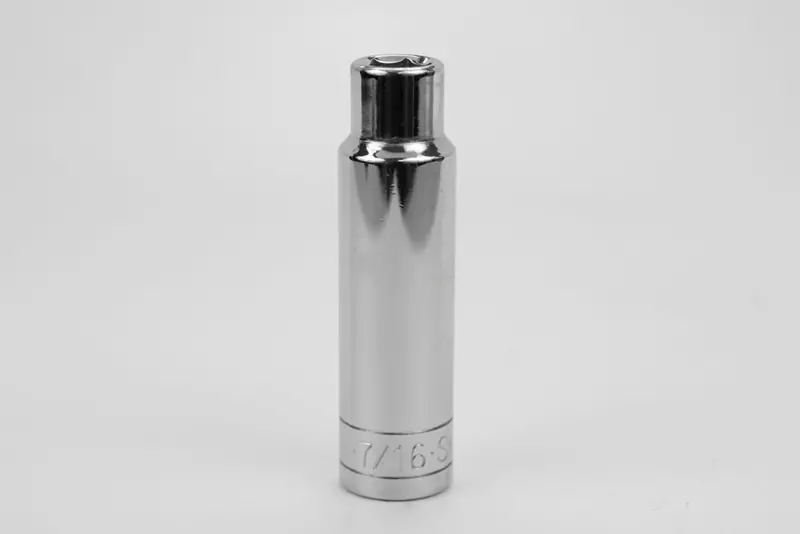 7/16″ 1/2″ Drive 6-Point Deep Chrome Socket