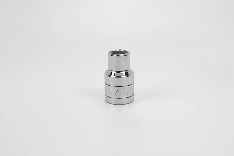 7/16″ 12-Point Chrome Socket – 1/2″ Drive Fractional Socket