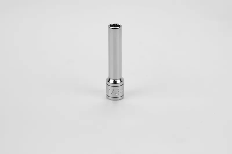 7/32″ 12-Point Deep Chrome Socket for 1/4″ Drive