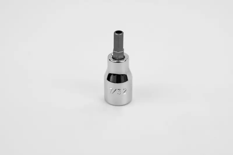 7/32″ and 3/8″ Drive Tamper-Resistant Hex Chrome Bit Socket