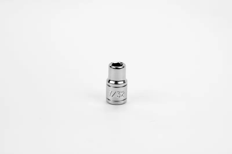 7/32-Inch Precision Fit Chrome Socket – 1/4″ Drive