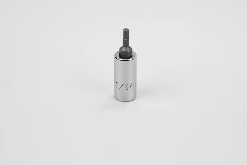 7/64″ Hex Bit – 1/4″ Drive Chrome Socket