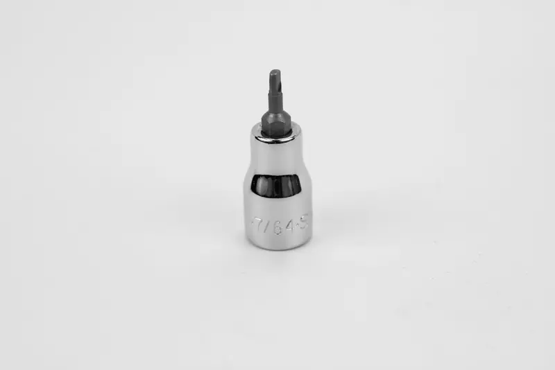 7/64″ Hex Chrome Bit Socket — 3/8″ Drive