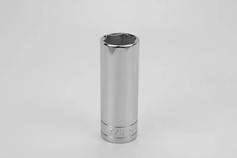 7/8″ 1/2″ Drive 6-Point Deep Chrome Socket
