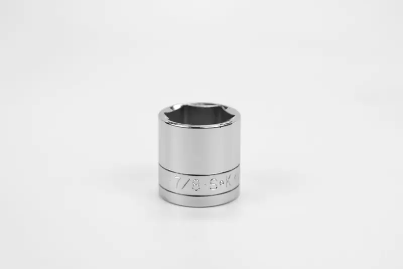7/8″ 6-Point Chrome Socket for 3/8″ Drive – Standard Depth